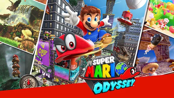 Carátula de Super Mario Odyssey